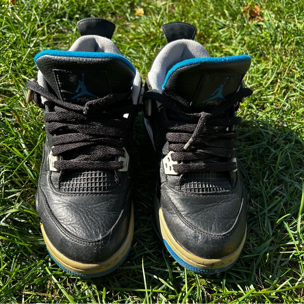 Nike Air Jordan 4 Retro GS Alternate Motorsport Size 6.5Y / Women 8 Gently Used